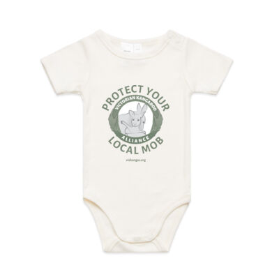 Protect your local mob baby bodysuit - Mini Me One Piece Thumbnail